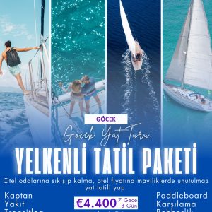 Göcek Yelkenli Turu Tatil Paketi